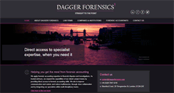 Desktop Screenshot of daggerforensics.com